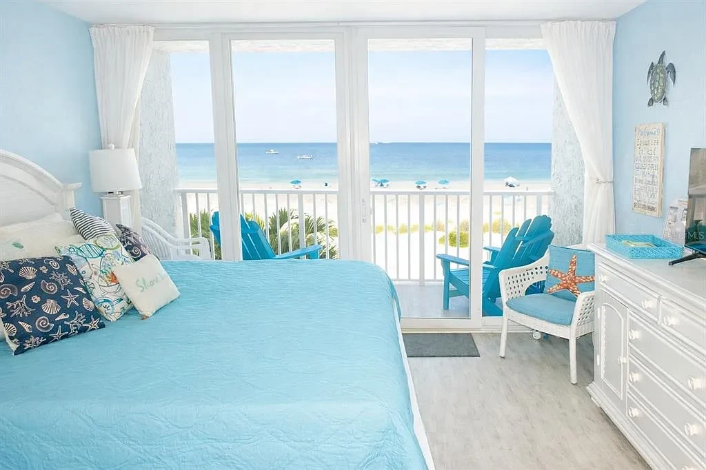 Private balcony with Gulf of Mexico view
